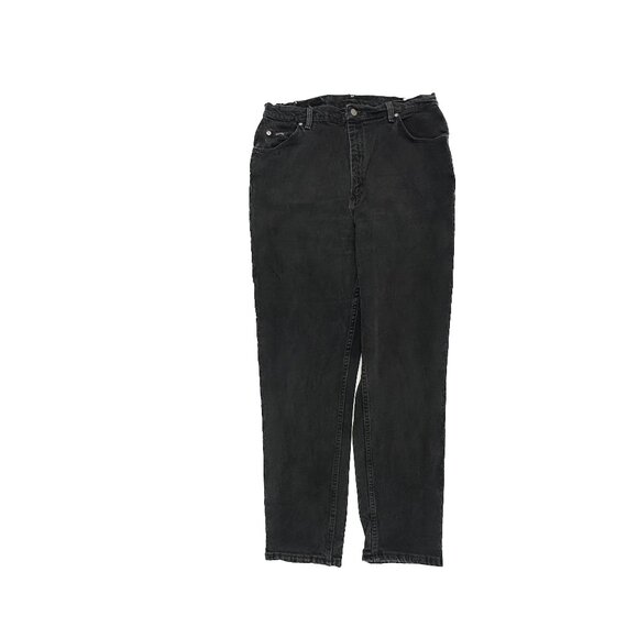 Riders by Lee Straight Leg Women's size 16 Black Denim Jeans - Picture 1 of 4